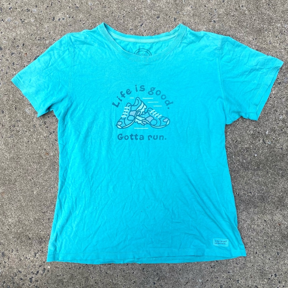 Life Is Good tee